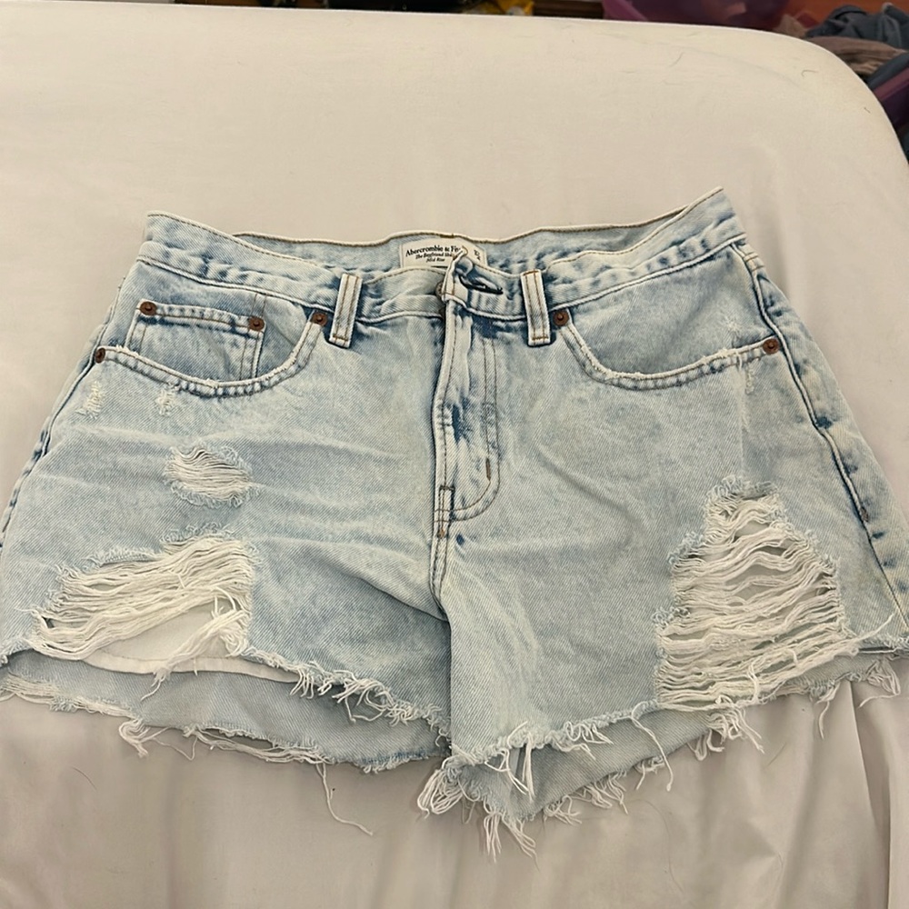 Abercrombie jean shorts